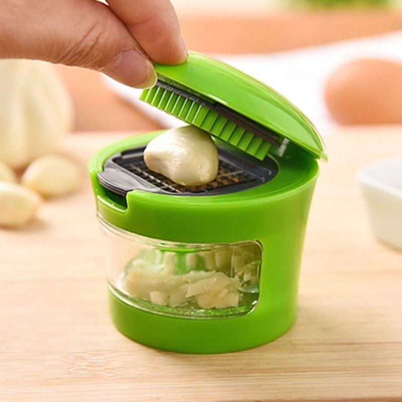 Garlic Grater Mini Portable ABS Stainless Steel