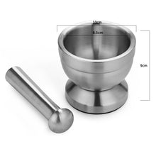 Load image into Gallery viewer, Double Stainless Steel Garlic Grinder
