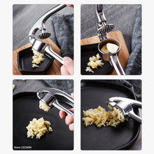 Load image into Gallery viewer, Metal Garlic Press Fashion Design Presser
