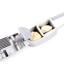 Load image into Gallery viewer, Garlic Press &amp; Slicer 2 in 1 - Aluminium Garlic &amp; Ginger Mincer and Slicer
